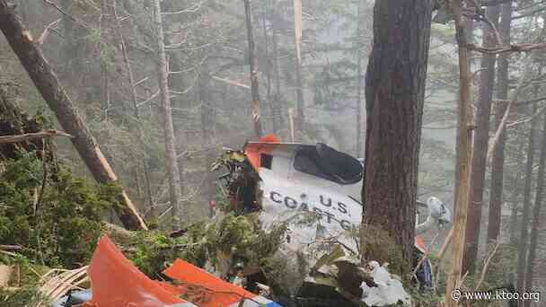 Team to salvage site of Coast Guard helicopter crash in Sitka