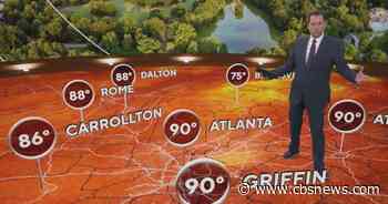 Afternoon rains and hot weather trends continue across North Georgia