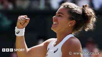 Paolini 'superpower' brings win in front of idol Federer