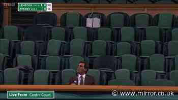 Wimbledon Royal Box guests desert Roger Federer in sad scenes