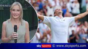 'Most fantastic performance!' | Wildcard Brit Fery through to Wimbledon quarter-finals