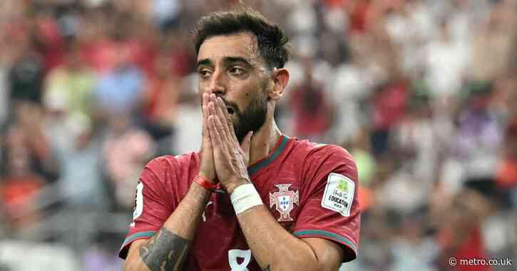 Bruno Fernandes identifies fatal ‘mistake’ Portugal made in World Cup defeat to Spain