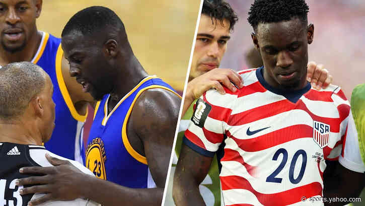 Draymond Green likens Folarin Balogun red card case to his NBA Finals suspension