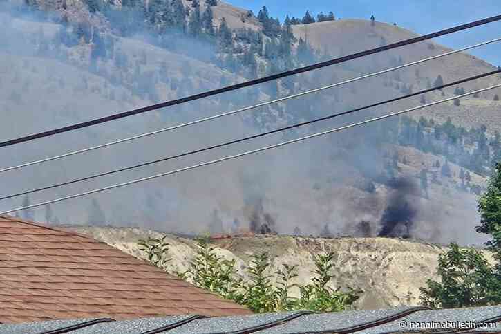4-hectare wildfire discovered east of Kamloops out of control