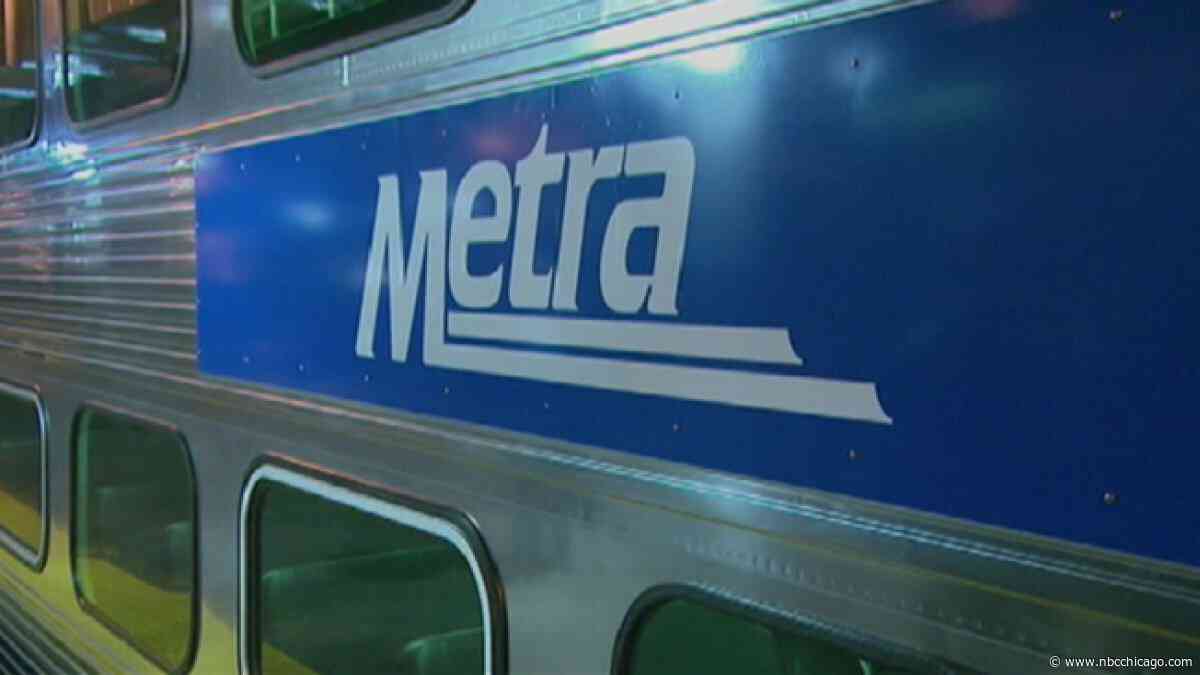 Metra UP-West service stopped after train hits person near Lombard