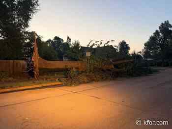 Clean up continues in Norman after severe weather