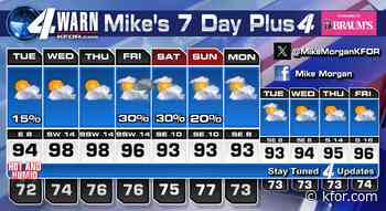 Hotter Weather coming, Heat Index climbs.