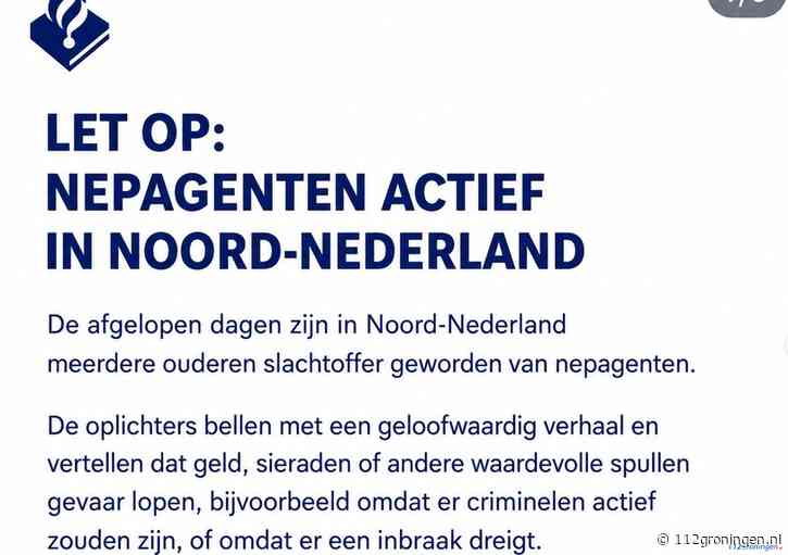 Meerdere slachtoffers van nepagenten, wees alert