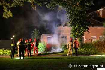 Brand in leegstaande woning Veendam