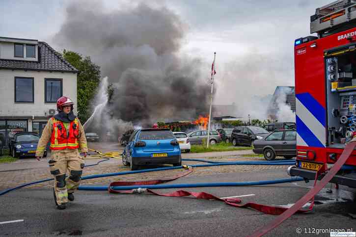 Uitslaande brand in Hoogezand