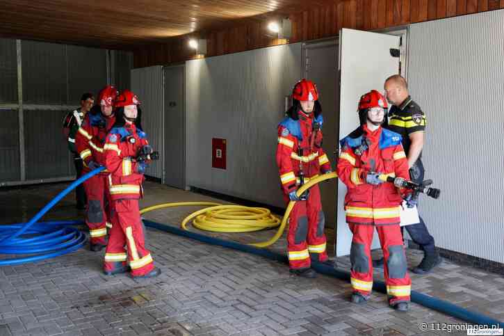 Jeugdbrandweer Zuid Grunn 2 wint halve finale en plaatst zich voor landelijke eindstrijd
