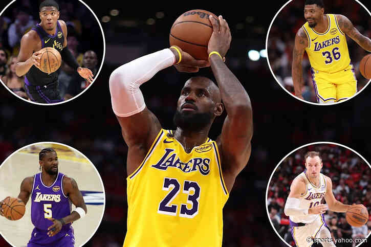 Lakers’ entire postseason starting 5 will play for other teams next season