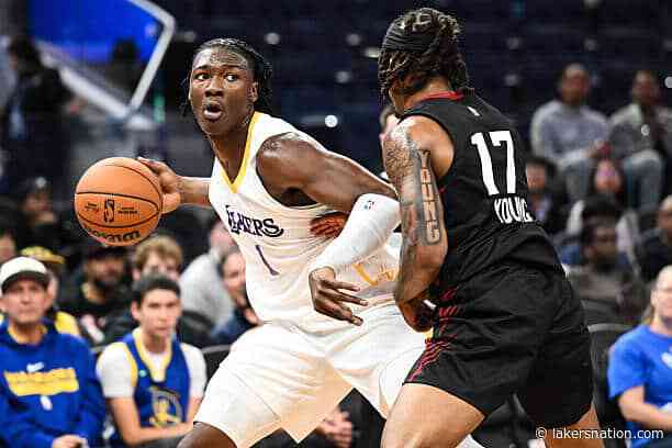 Adou Thiero Ruled Out Of Lakers’ Summer League Game With Right Wrist Injury