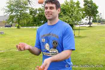 'Eggciting' news: Orillia man cracks record at U.S. egg-eating contest