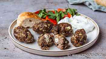 Bifteki mit Feta aus der Heißluftfritteuse
