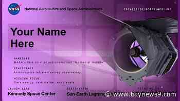 Send your name to space on the Nancy Grace Roman telescope