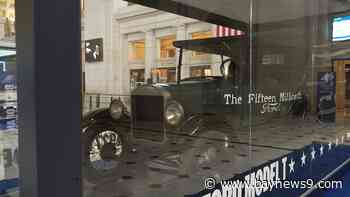 Rare car display in Washington D.C.'s Union Station 