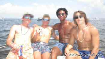 Haunting photos show promising young footballer, 18, enjoying July 4 boating day with friends...hours later, he was dead