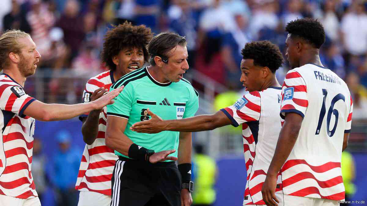 "Ein bisschen suspekt": FIFA verteidigt Referee nach Trump-Attacke