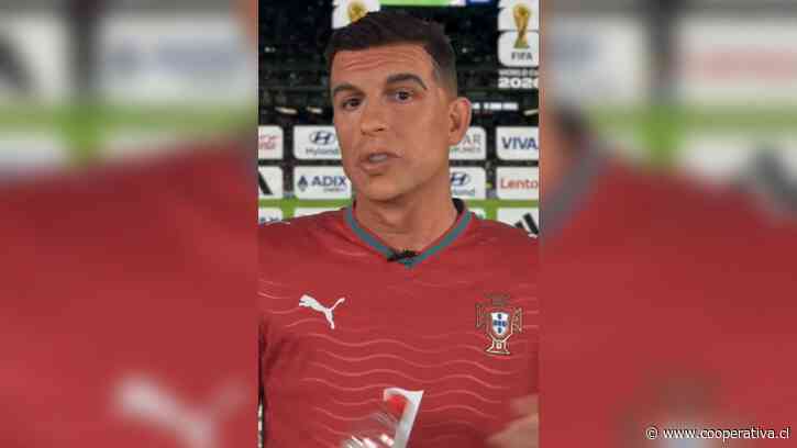 Stefan Kramer imitó a Cristiano Ronaldo: Lloré, pero soy el que mejor llora