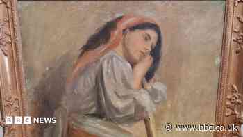 Painting hung at care home 'worth thousands'