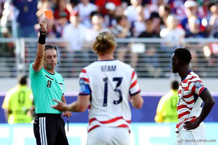 Fifa backs referee called ‘suspect’ by Trump after Folarin Balogun ban wiped