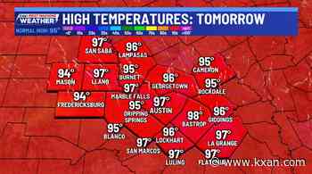 Drying out overnight, hot Tuesday ahead