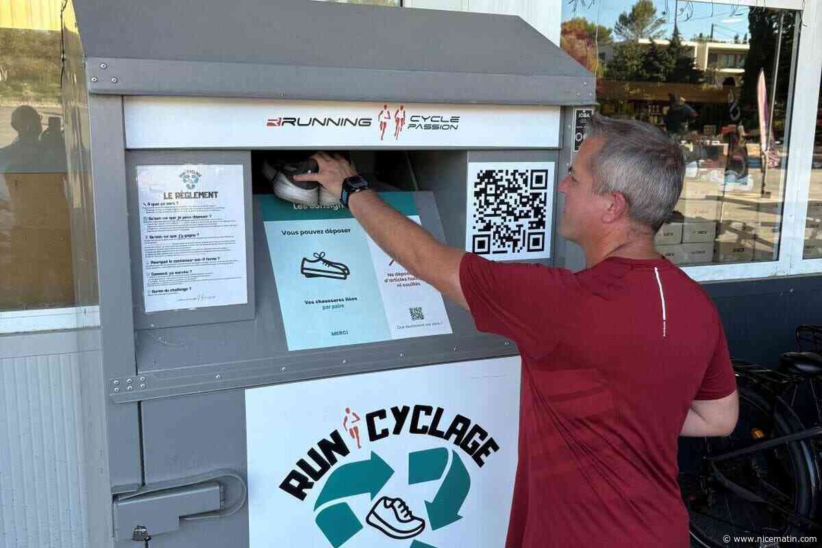 On vous fait découvrir ce nouveau concept pour recycler ses vieilles paires de chaussures de course à pied à Grasse