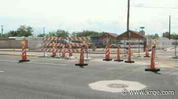 Portion of Sixth Street in Albuquerque closed for gas pipeline repairs to reopen on Tuesday