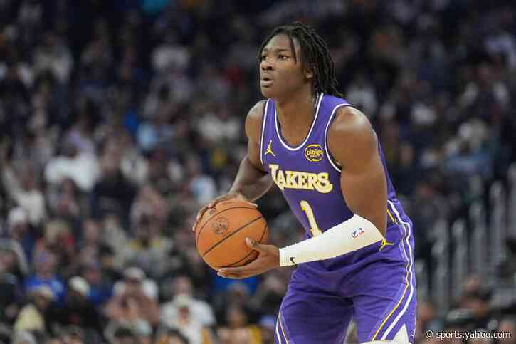 Adou Thiero sidelined by wrist injury before Lakers win summer league game with Spurs