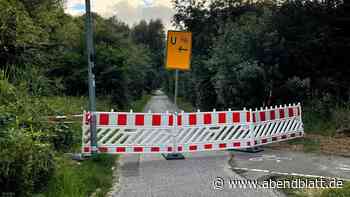 Radfahrer über Sperrung der Veloroute 2 in Hamburg verärgert