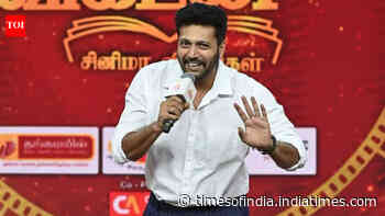 Ravi Mohan gets teary-eyed in public event
