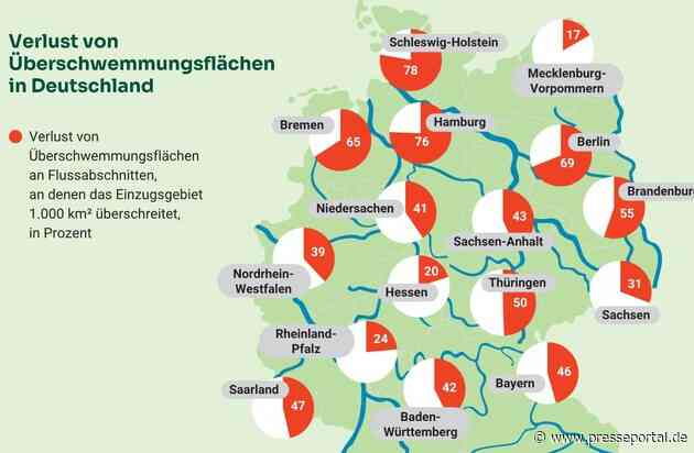 BUND zum 5. Jahrestag der Ahrtalflut: Deutschlands Hochwasserschutz weiterhin ungenügend / BUND-Recherche offenbart Lücken bei Strategie und Finanzierung