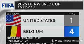 USMNT’s World Cup run ends: Heartbreak in Seattle vs. Belgium