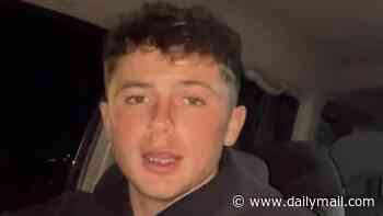 Teenage marathon runner fights for life after falling nine storeys when he tried to get into apartment he was staying in