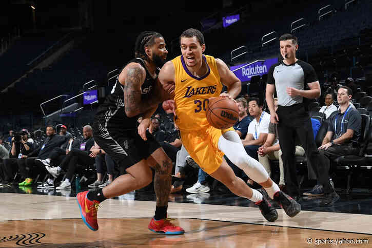 Lakers earn win over Spurs in California Classic finale