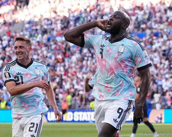 ‘Overturn this’: victorious Belgium throw barb after Balogun red-card controversy