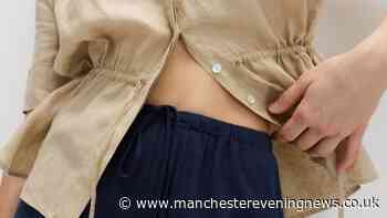 Marks and Spencer linen trousers available for £5 are 'just right' for warm summer weather