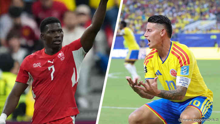 Colombia reta a Suiza por el último pasaje a cuartos de final del Mundial 2026