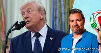 Trump vindt het geen enkel probleem dat iedereen woedend is om Balogun, hij geniet ervan