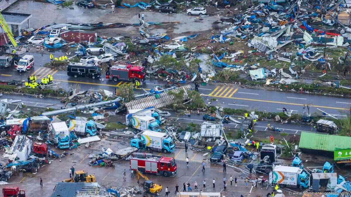 Tote und Vermisste nach Fluten und Erdrutsch in China