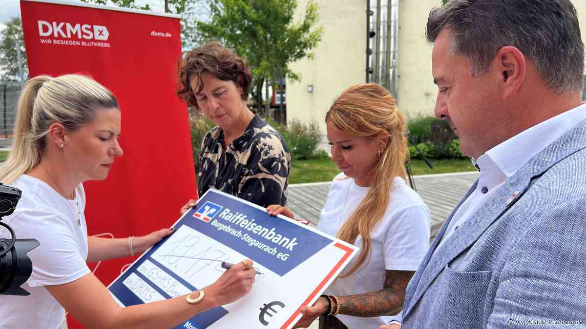 Große Spendenaktion in Burgebrach: Schule sammelt 20.000 Euro für DKMS