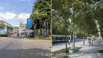 Weniger Platz für Autos, mehr Bäume: Stadt will Sanierung der Fuggerstraße anpacken