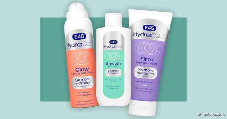 I swapped my usual bodycare for E45’s new HydroCell range for 30 days – the results surprised me