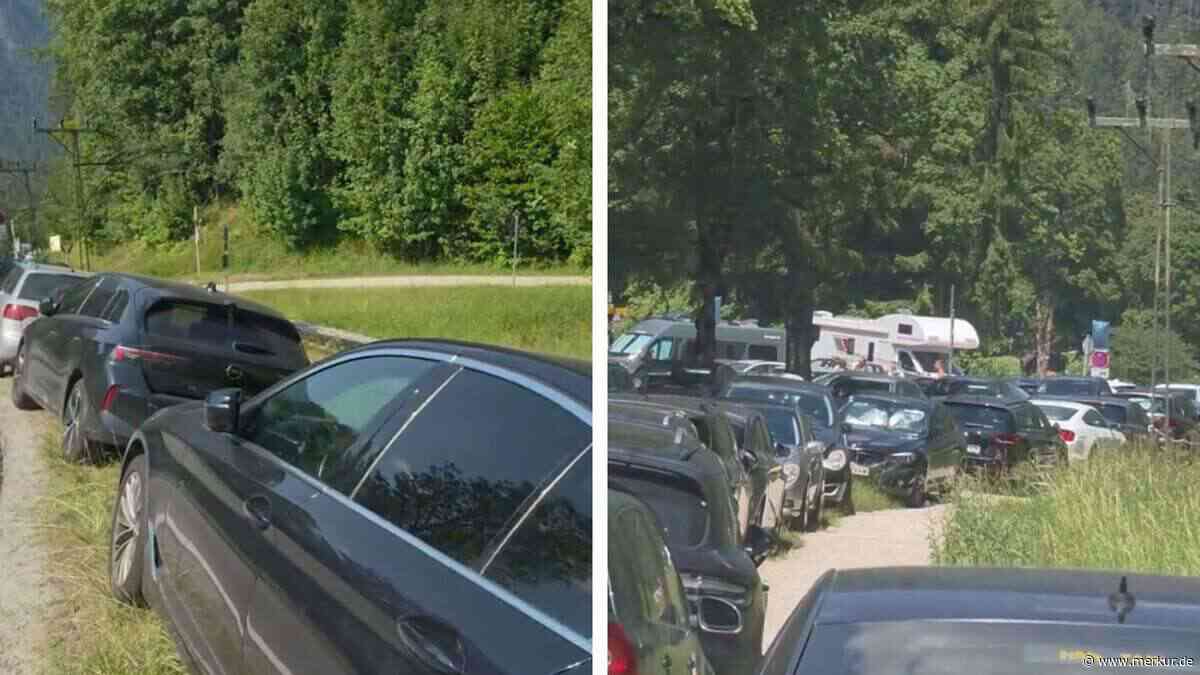 „Wir Einheimischen ersticken im Verkehr“: Video zeigt Chaos an beliebtem oberbayerischen See