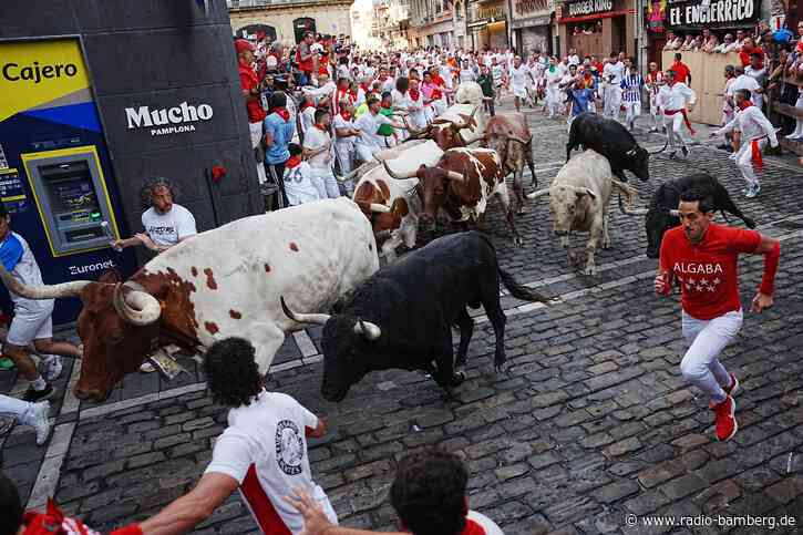 Fünf Verletzte bei umstrittener Stierhatz in Pamplona