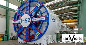 HS2's giant tunnelling machines are passing the grave of the man who invented them