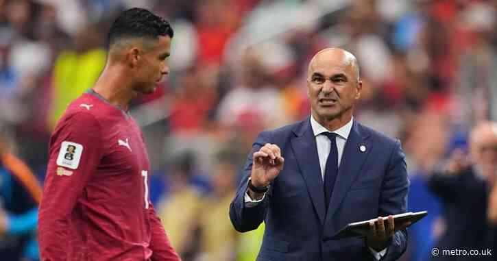 Roberto Martinez explains why he refused Cristiano Ronaldo substitution after Portugal’s World Cup exit