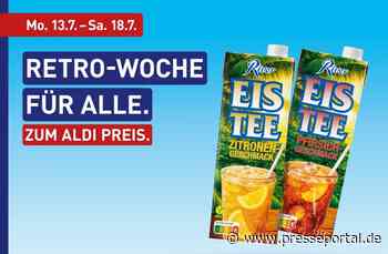 Comeback des Jahres: ALDI Nord bringt Kult-Eistee zurück