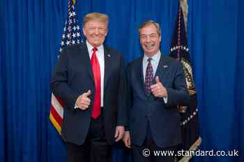 Donald Trump backs Nigel Farage amid growing questions over Reform leader's financial help from criminal